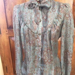 Twelfth street silk blouse.